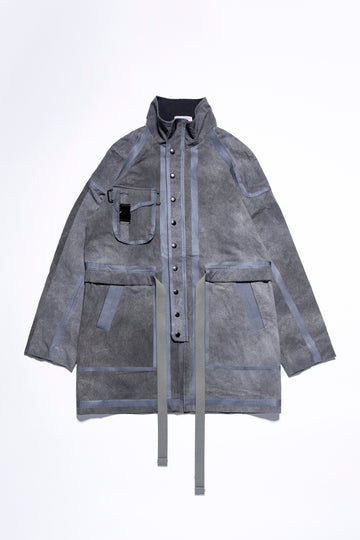 Hand-Dyed Taped Seam Parka
